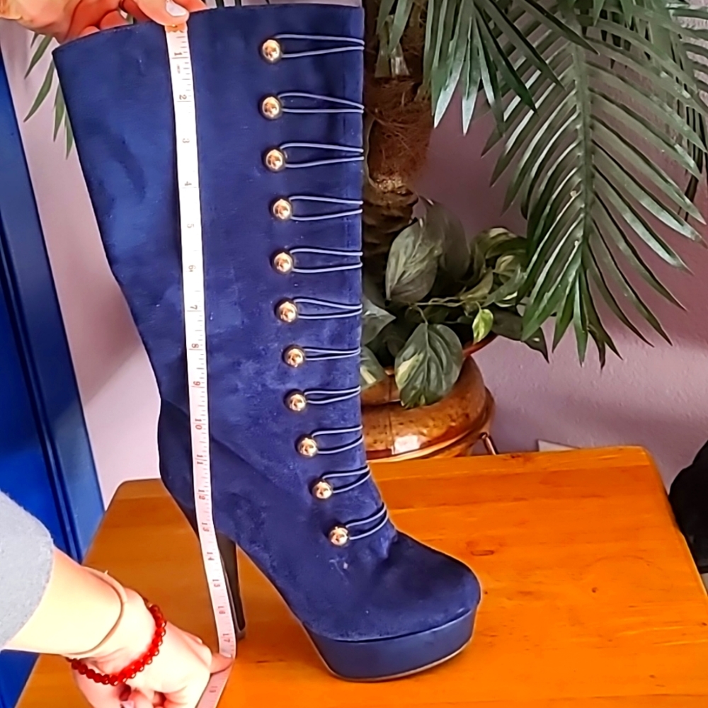Platform heels boots,  8
